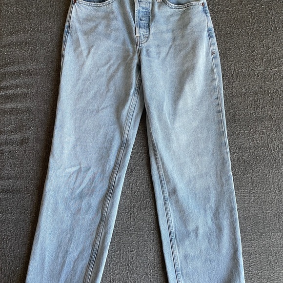 Frame sz 24 High-Rise Wide Leg Comfy Jeans - Picture 4 of 11